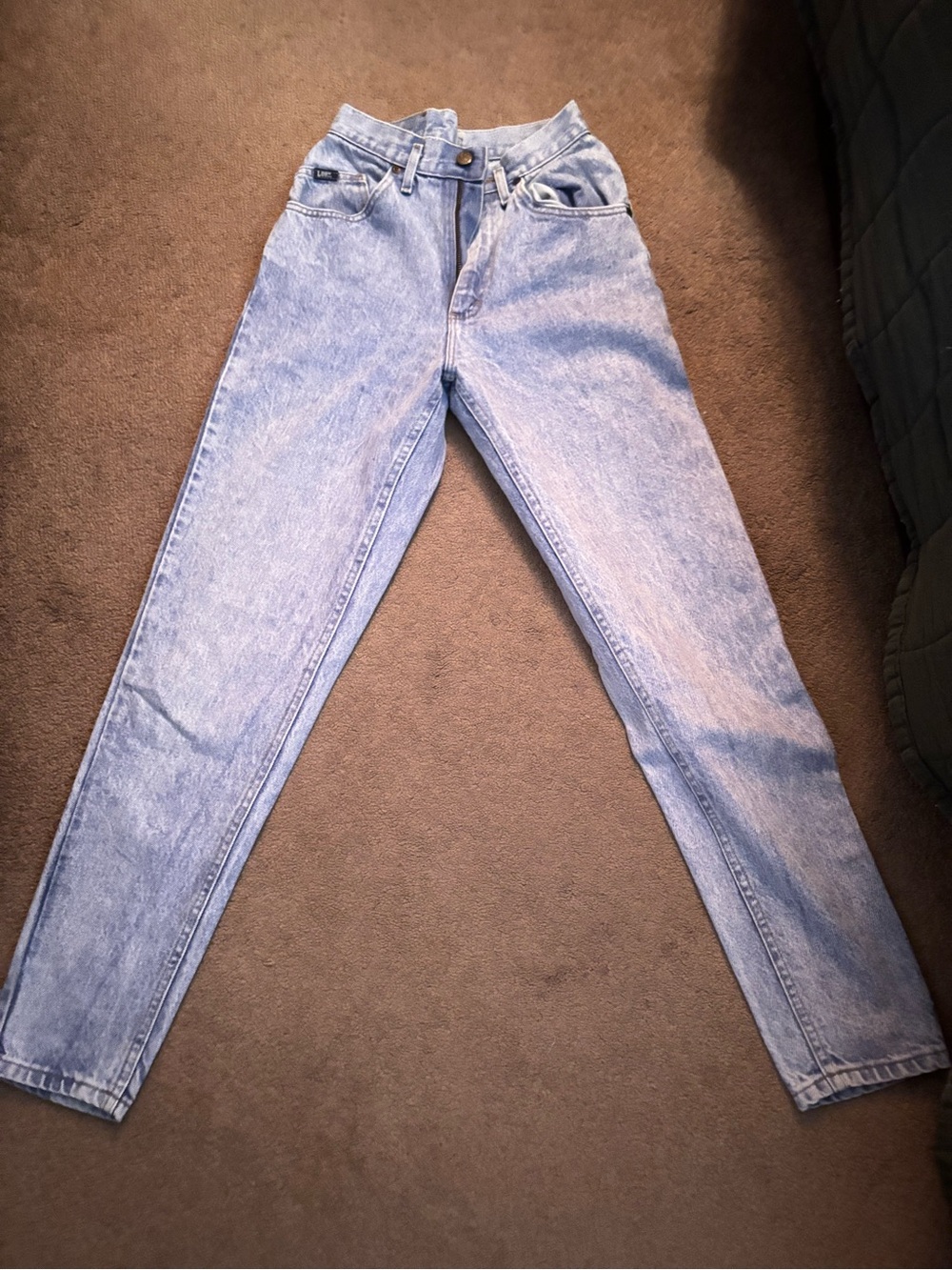 High-Rise Light Blue LEE Women’s Jeans - Classic Mom Fit